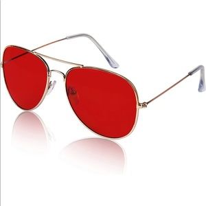 Red Aviators!🔥
